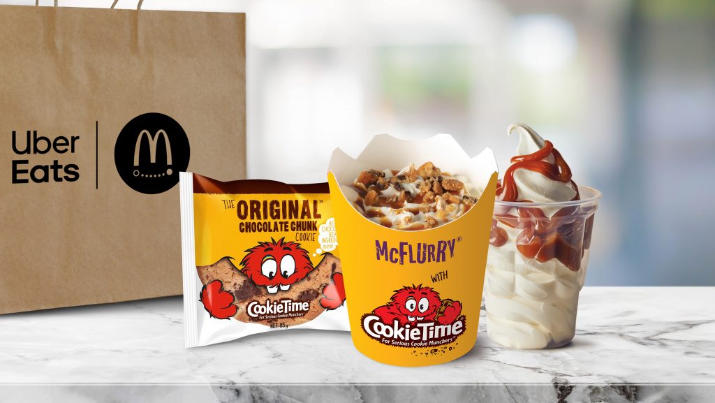 McDonald’s Cookie Time McFlurry launches exclusively on Uber Eats