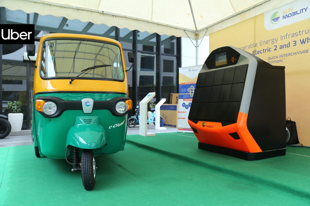 Uber ties up with SUN Mobility to accelerate electric mobility in India