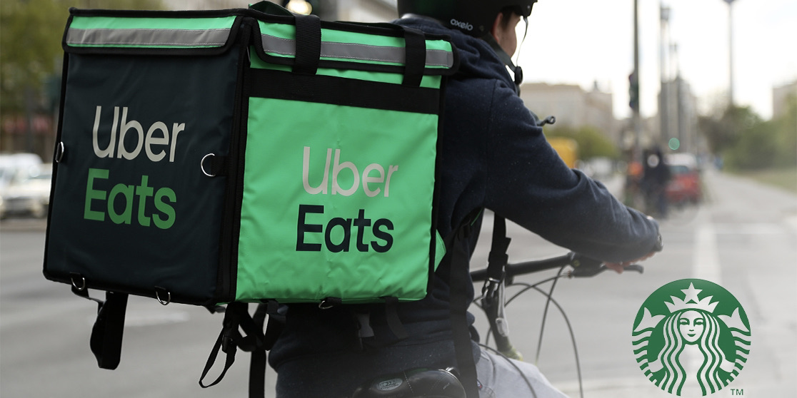 Uber Eats liefert jetzt auch Kaffee und Foodspezialitäten von
